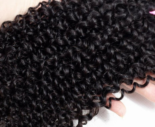 10A Grade 3/4 Bundles Kinky Curly Brazilian Human Hair