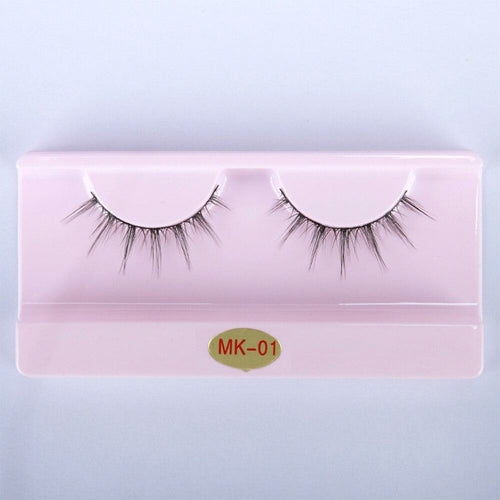 Wholesale Eyelashes 10/30/50/100 Pairs Faux Mink Lashes Natural False