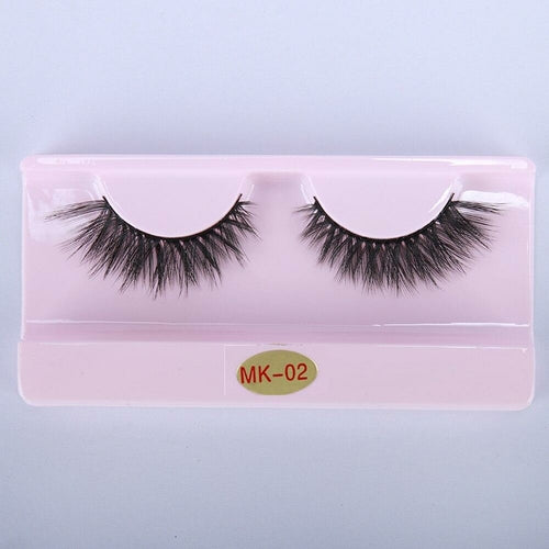 Wholesale Eyelashes 10/30/50/100 Pairs Faux Mink Lashes Natural False