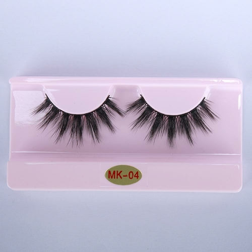 Wholesale Eyelashes 10/30/50/100 Pairs Faux Mink Lashes Natural False