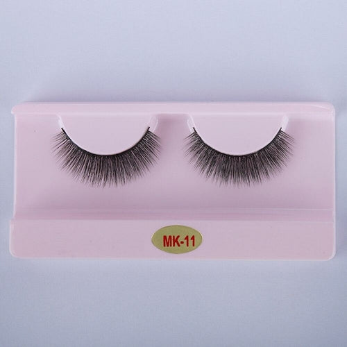 Wholesale Eyelashes 10/30/50/100 Pairs Faux Mink Lashes Natural False